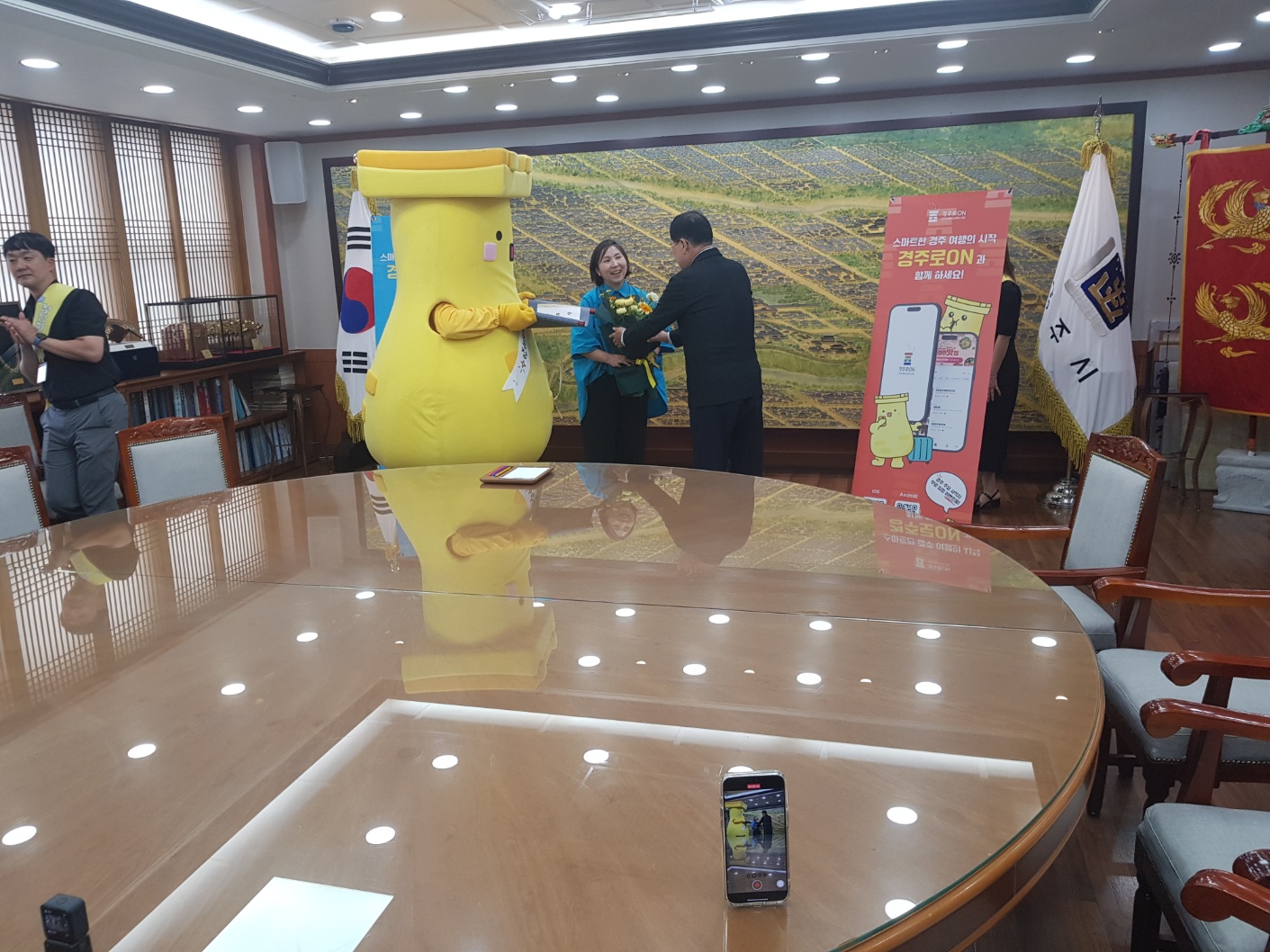 경주시 인기 캐릭터 \'첨성이\' 경주로ON 홍보 부장 공식 활동