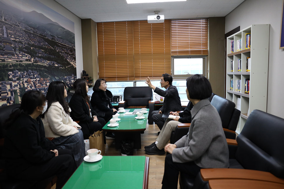 제14회 경상북도 고교생 심폐소생술 경연대회 주최 실무자 센터 방문